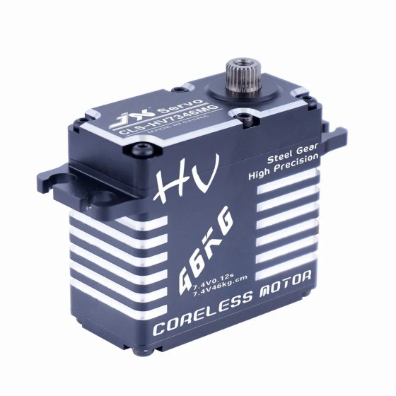 JX CLS-HV7346MG 46KG HV High Voltage Waterproof Steel Gear Digital Standard Servo for RC Car Helicopter 1/10 Car Crawler